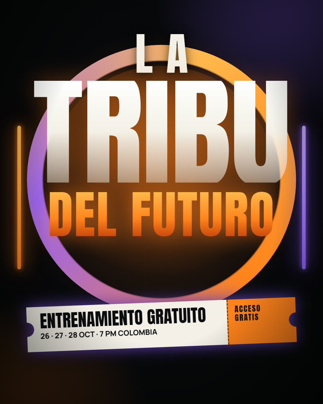 La Tribu del Futuro · entrenamiento gratuito